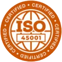 ISO 45001 certified